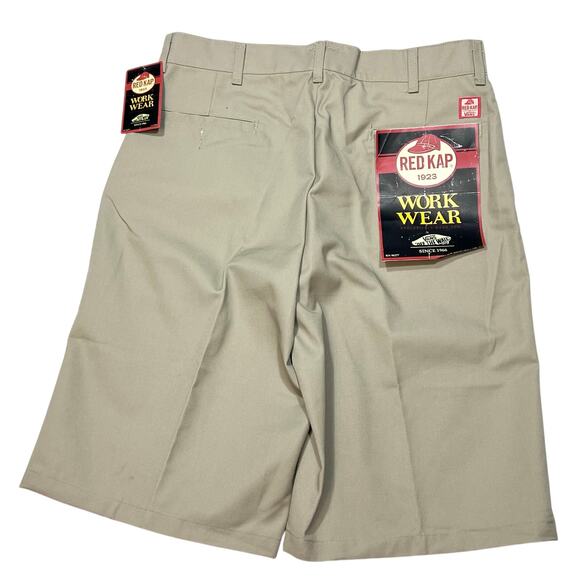 Vans x Red Kap Lot of 2 Shorts Mens Size 34 Khaki and Black Workwear New - Picture 7 of 10